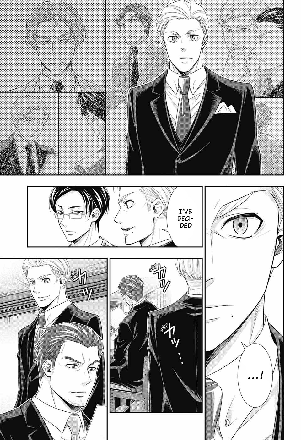 Yukoku no Moriarty Chapter 35 page 34 - Chapter 35: The White Knight of London Act 1