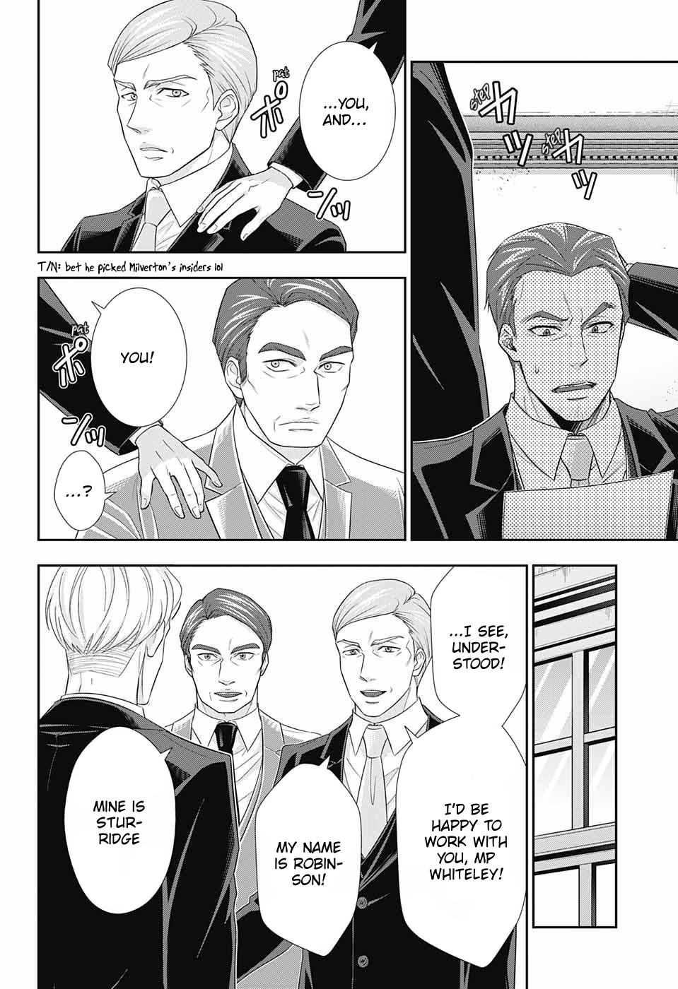 Yukoku no Moriarty Chapter 35 page 35 - Chapter 35: The White Knight of London Act 1