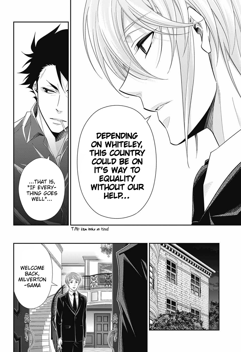 Yukoku no Moriarty Chapter 35 page 43 - Chapter 35: The White Knight of London Act 1