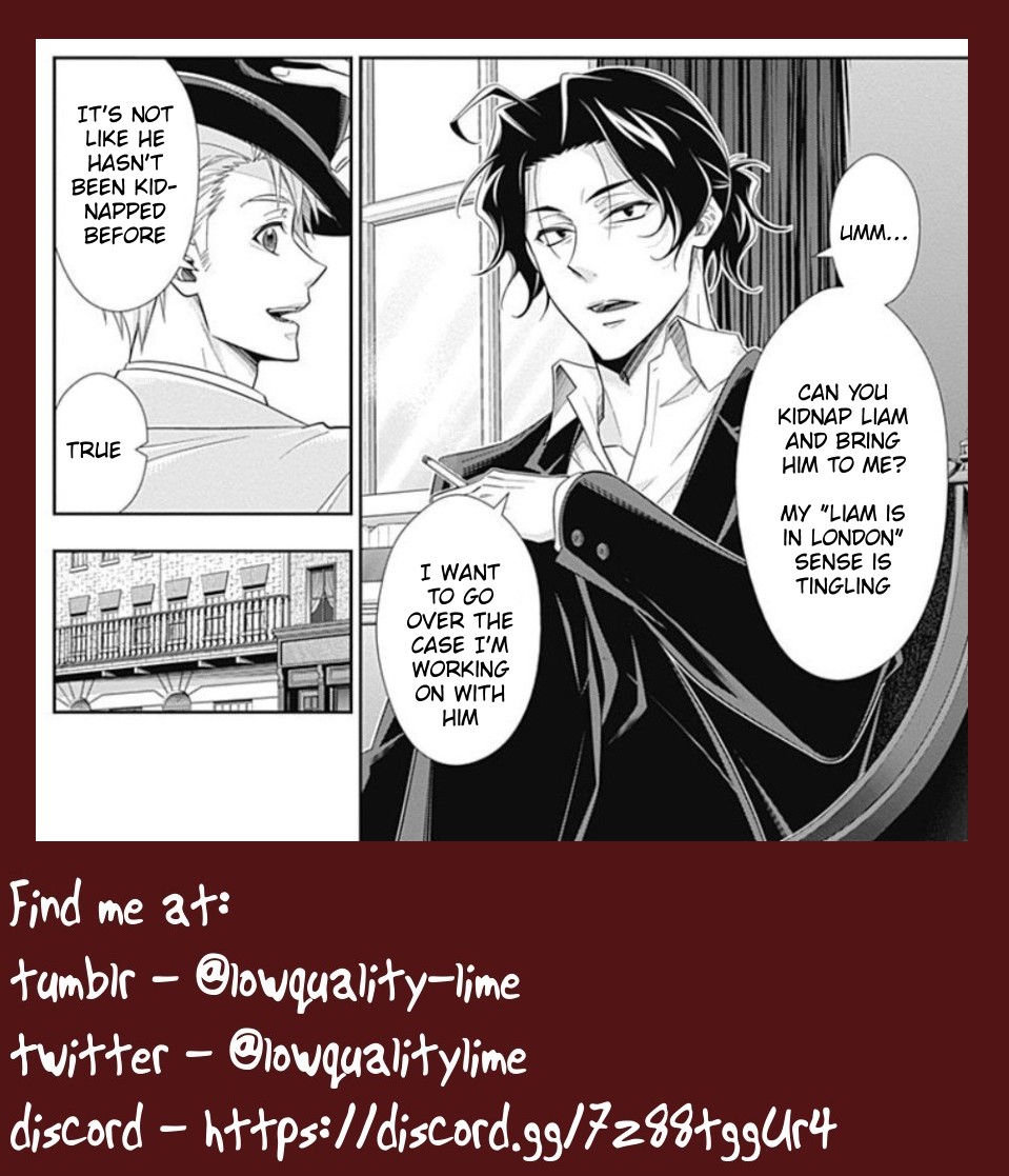 Yukoku no Moriarty Chapter 35 page 47 - Chapter 35: The White Knight of London Act 1