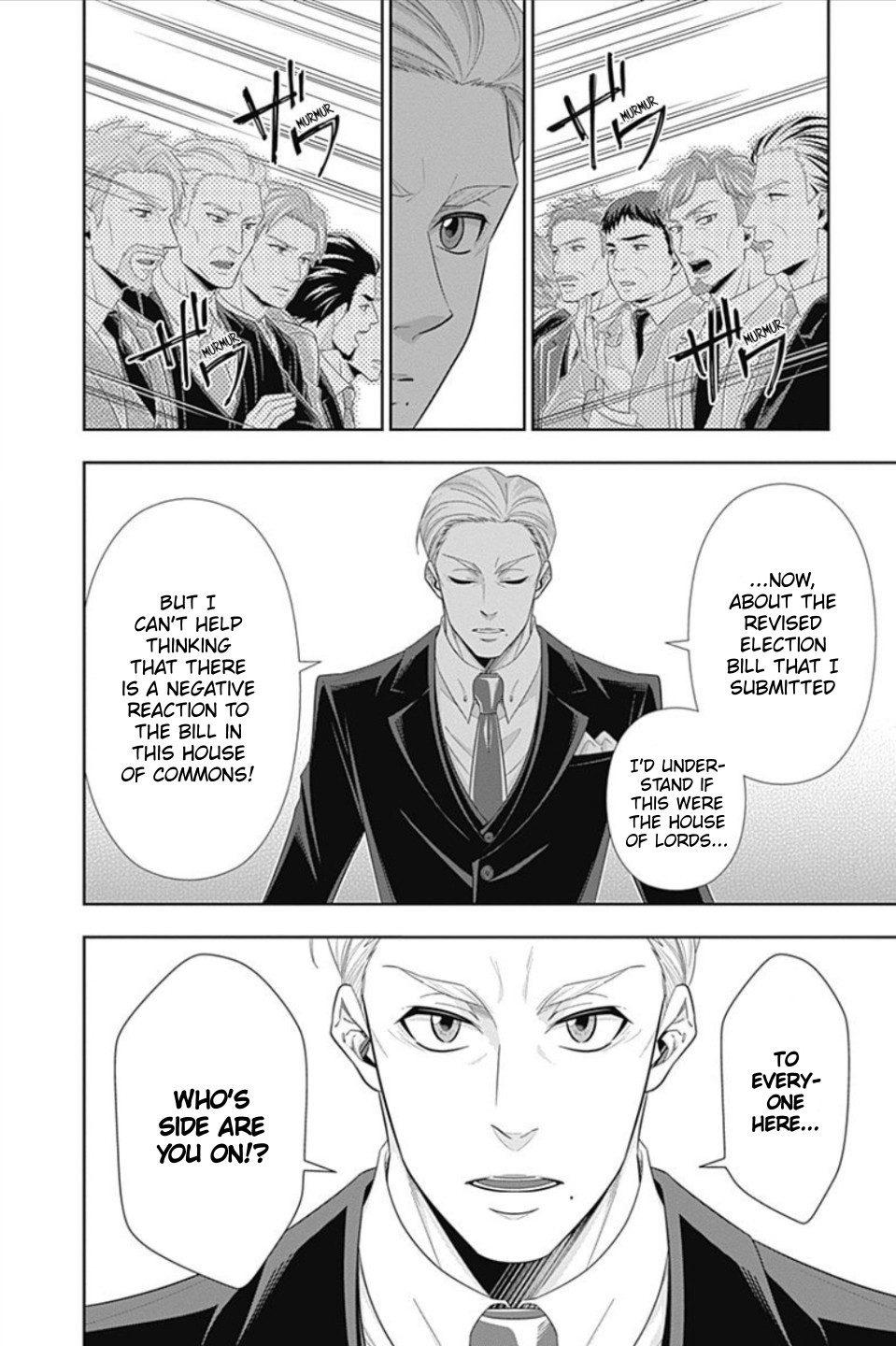 Yukoku no Moriarty Chapter 35 page 7 - Chapter 35: The White Knight of London Act 1