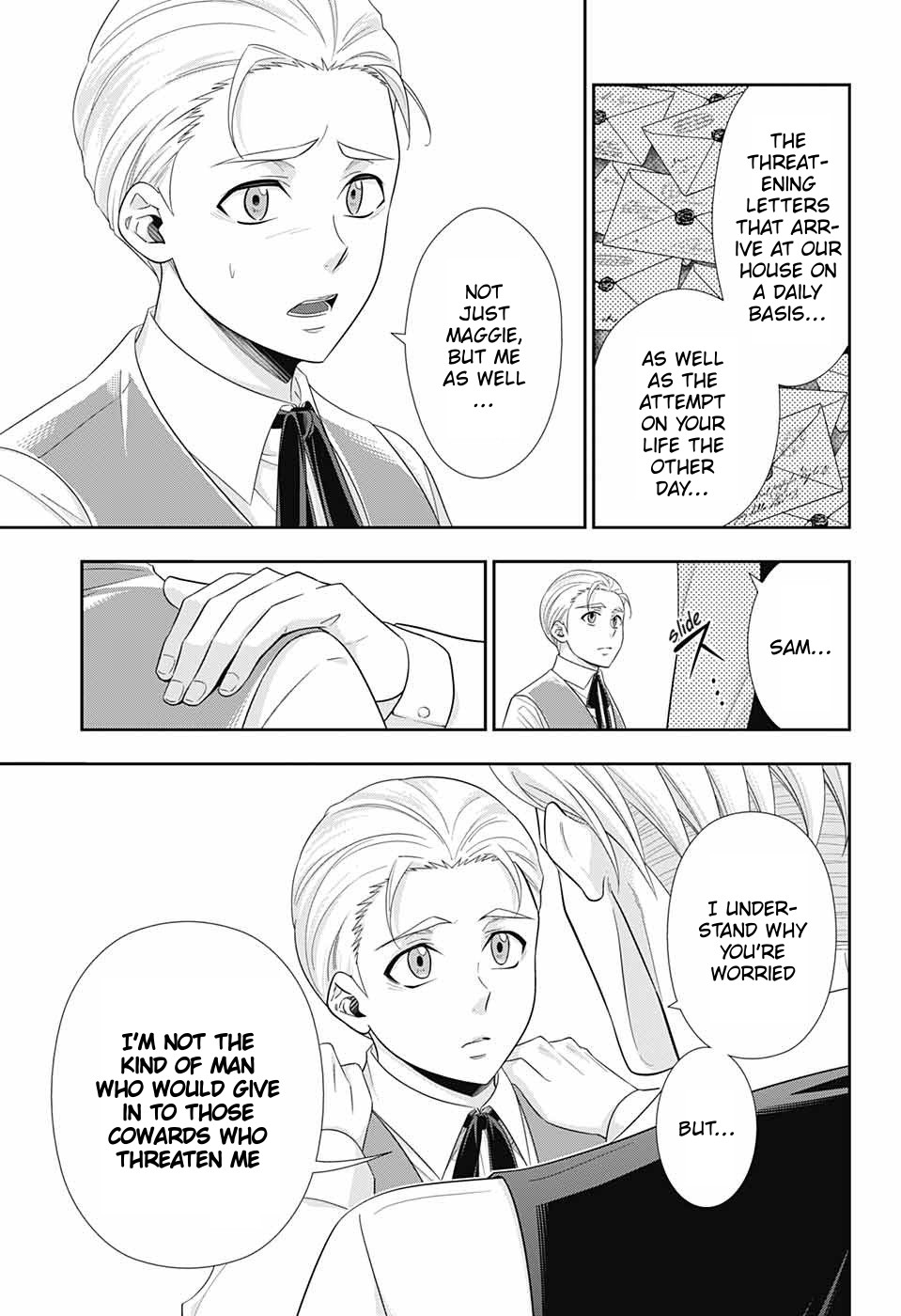 Yukoku no Moriarty Chapter 36 page 12 - Chapter 36: The White Knight of London Act 2