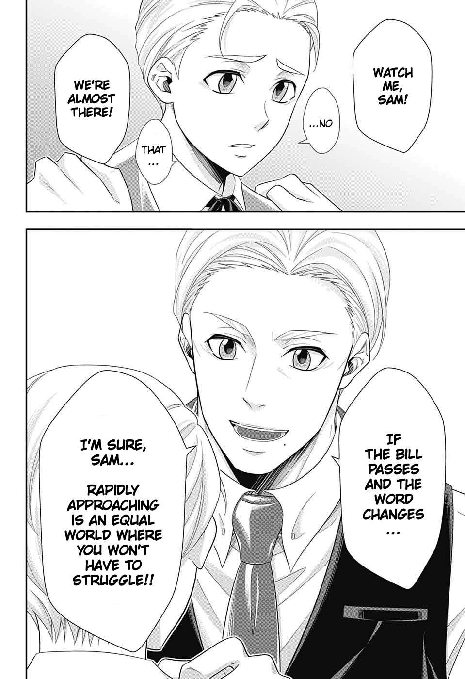 Yukoku no Moriarty Chapter 36 page 13 - Chapter 36: The White Knight of London Act 2