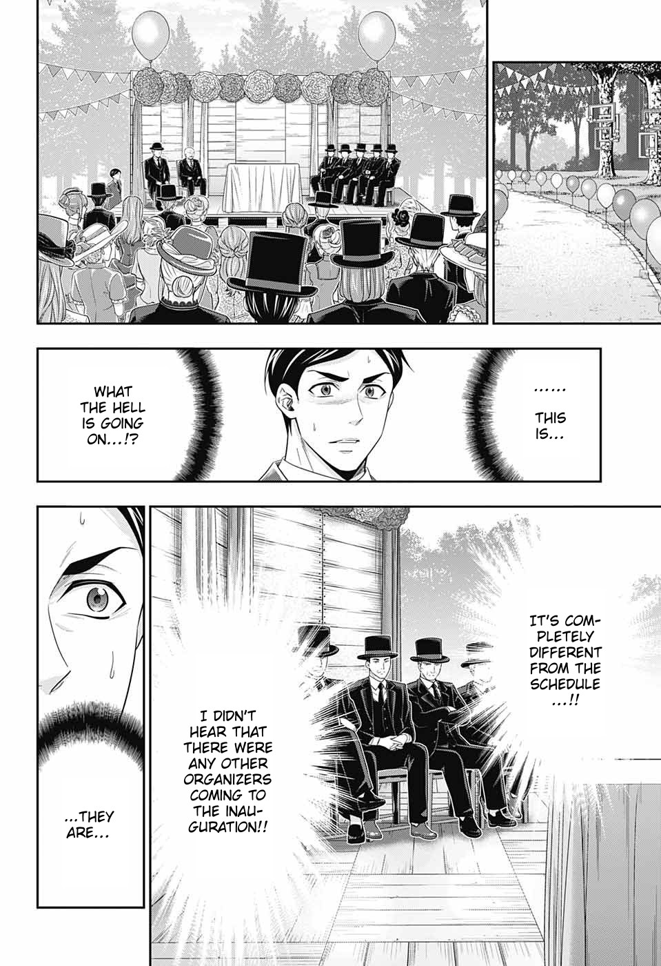 Yukoku no Moriarty Chapter 36 page 19 - Chapter 36: The White Knight of London Act 2