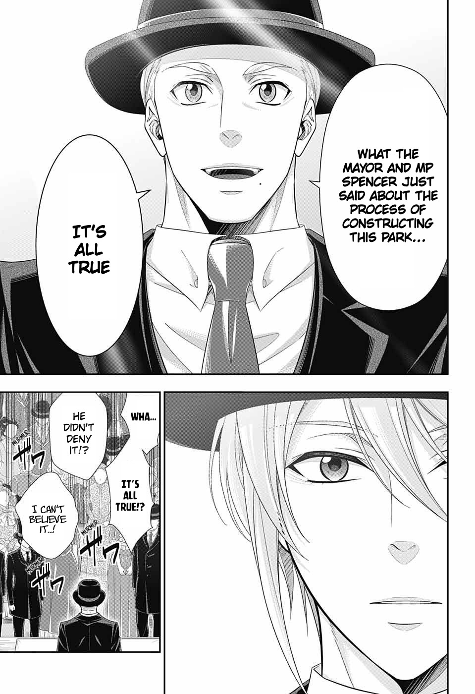 Yukoku no Moriarty Chapter 36 page 30 - Chapter 36: The White Knight of London Act 2