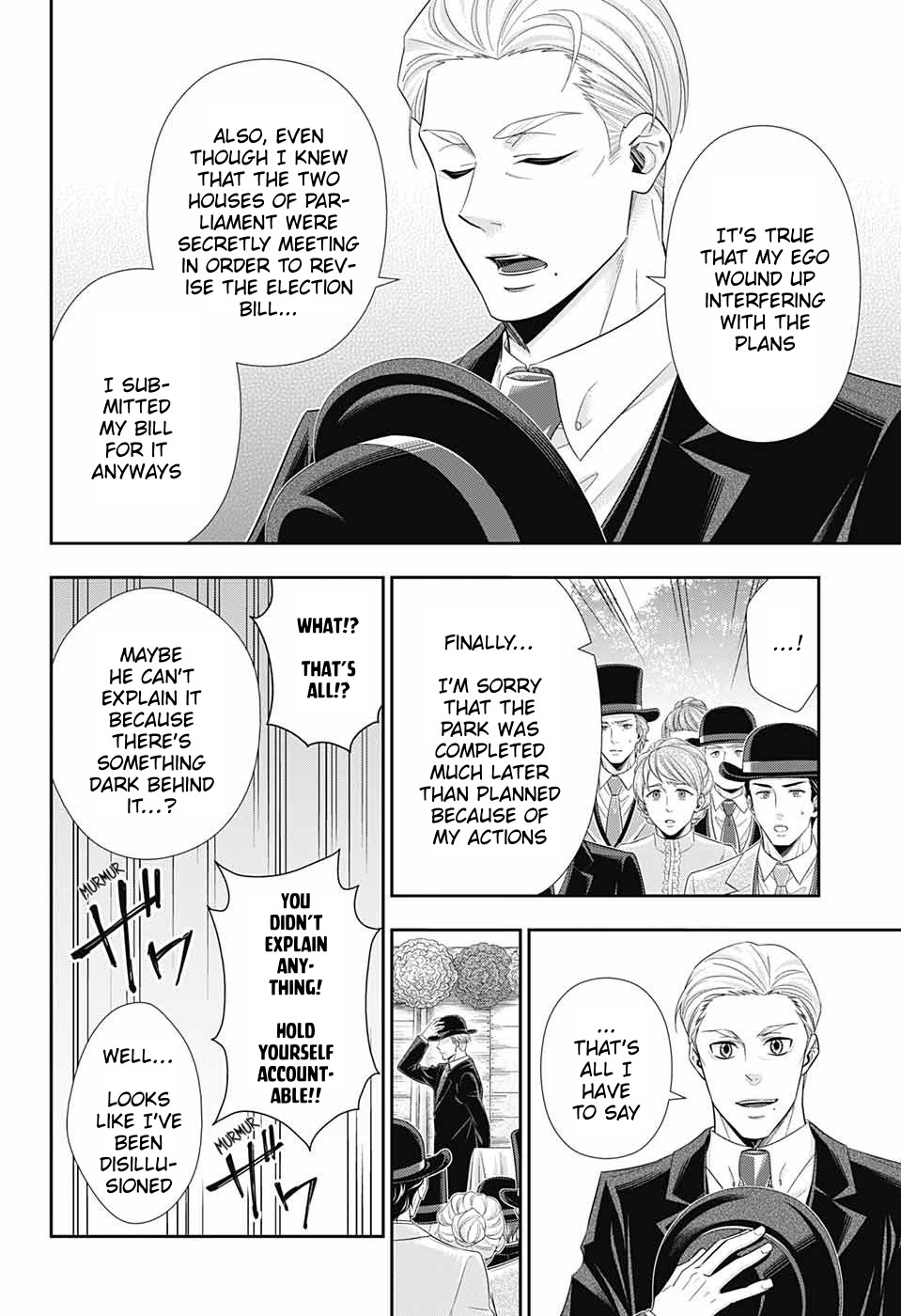 Yukoku no Moriarty Chapter 36 page 31 - Chapter 36: The White Knight of London Act 2