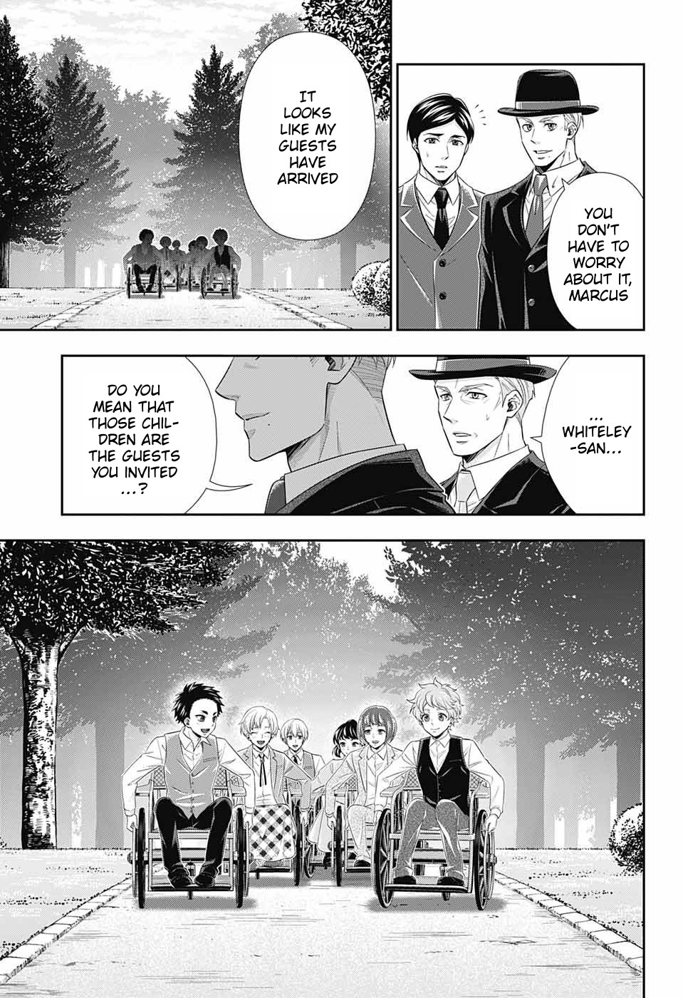 Yukoku no Moriarty Chapter 36 page 34 - Chapter 36: The White Knight of London Act 2