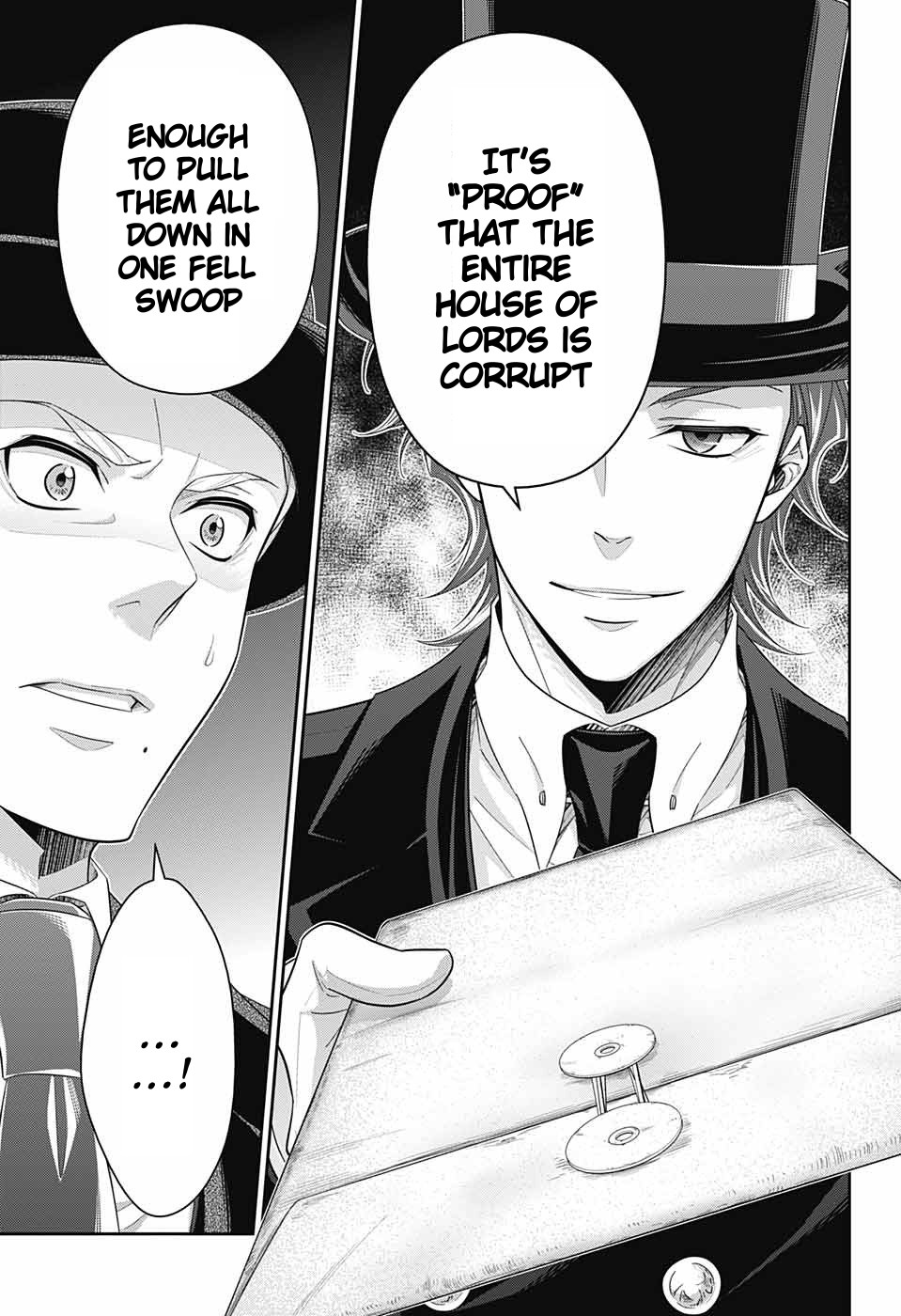 Yukoku no Moriarty Chapter 36 page 42 - Chapter 36: The White Knight of London Act 2
