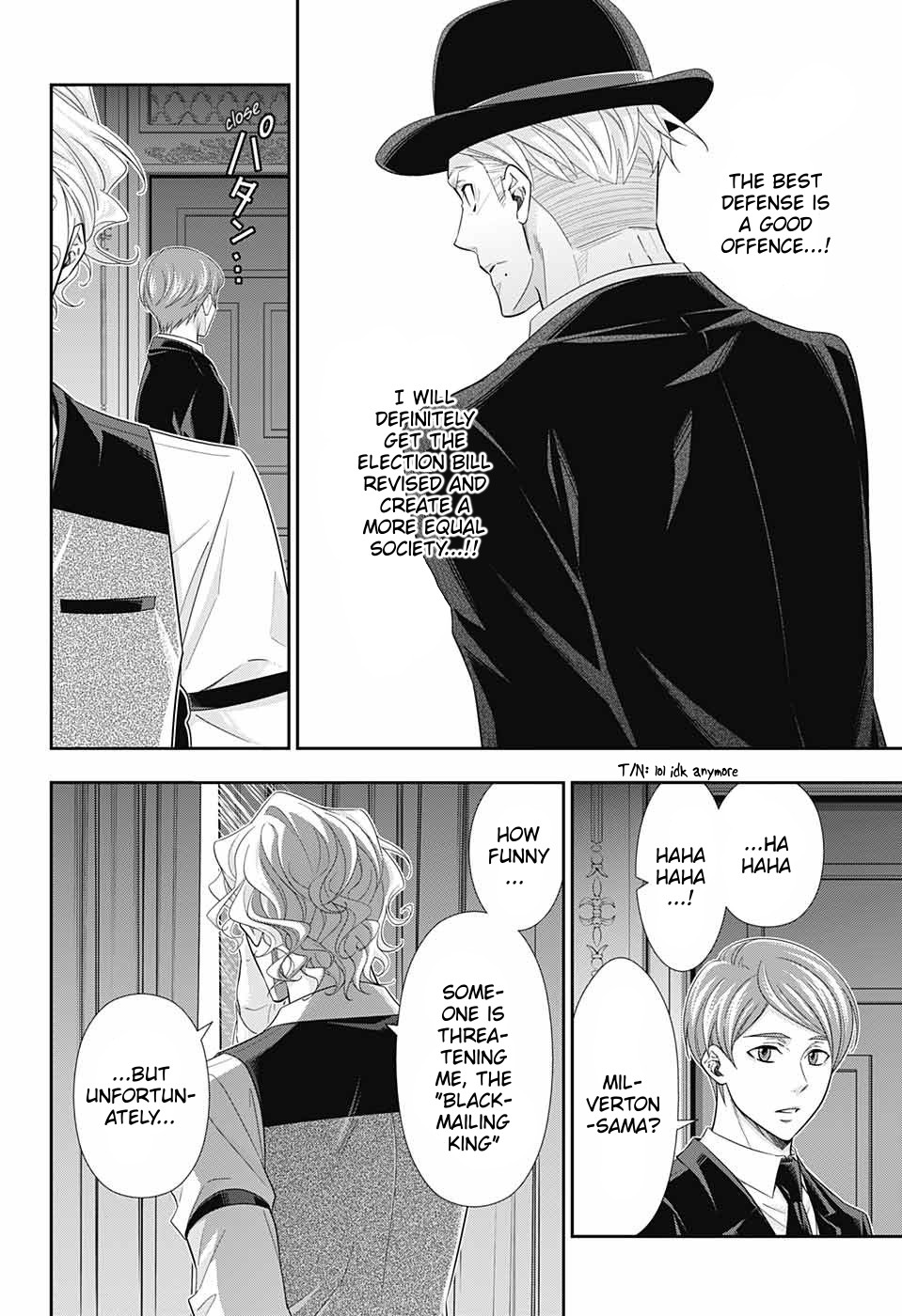Yukoku no Moriarty Chapter 37 page 21 - Chapter 37: The White Knight of London Act 3