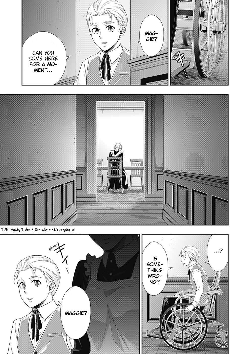 Yukoku no Moriarty Chapter 37 page 26 - Chapter 37: The White Knight of London Act 3