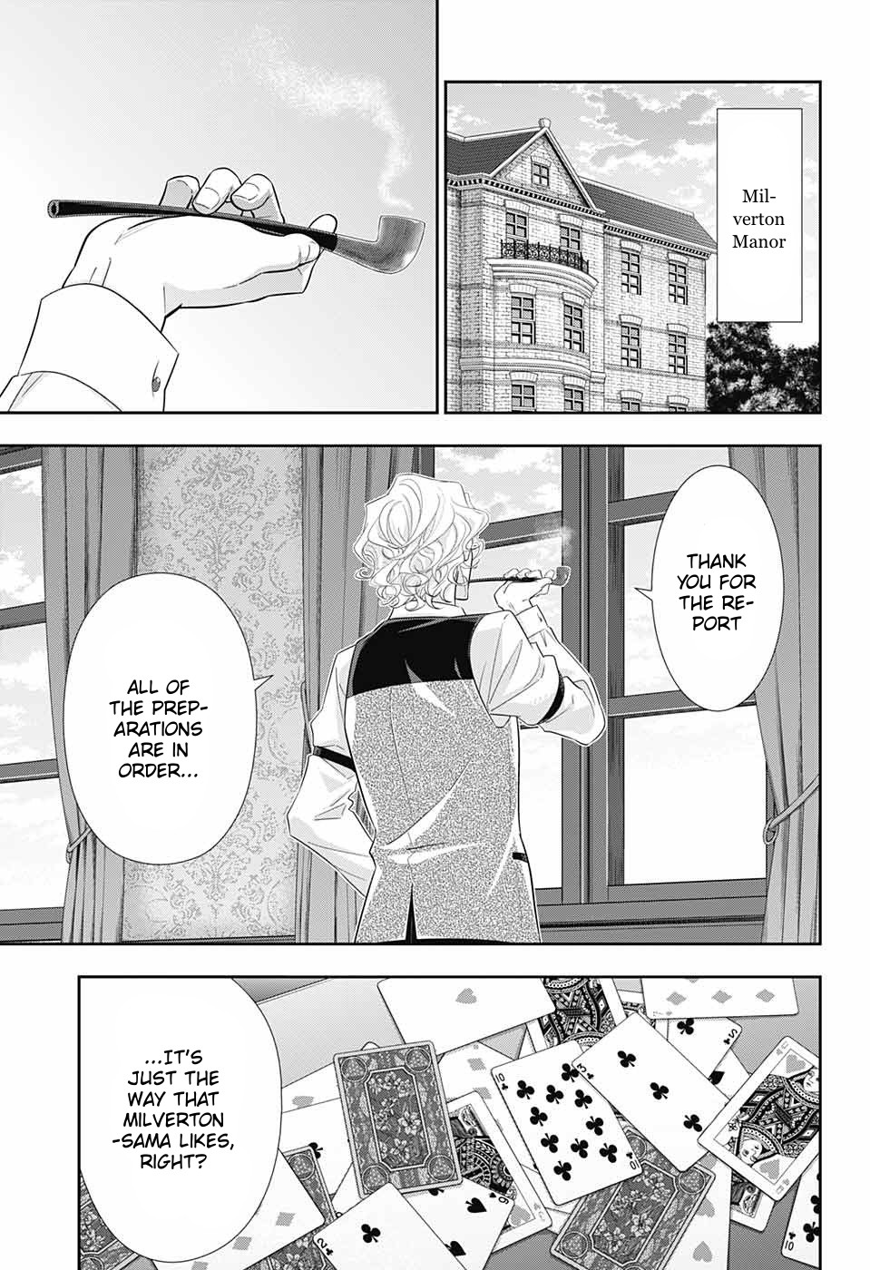 Yukoku no Moriarty Chapter 37 page 32 - Chapter 37: The White Knight of London Act 3