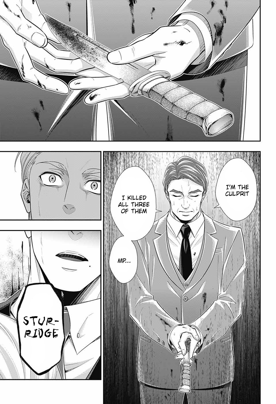 Yukoku no Moriarty Chapter 37 page 46 - Chapter 37: The White Knight of London Act 3