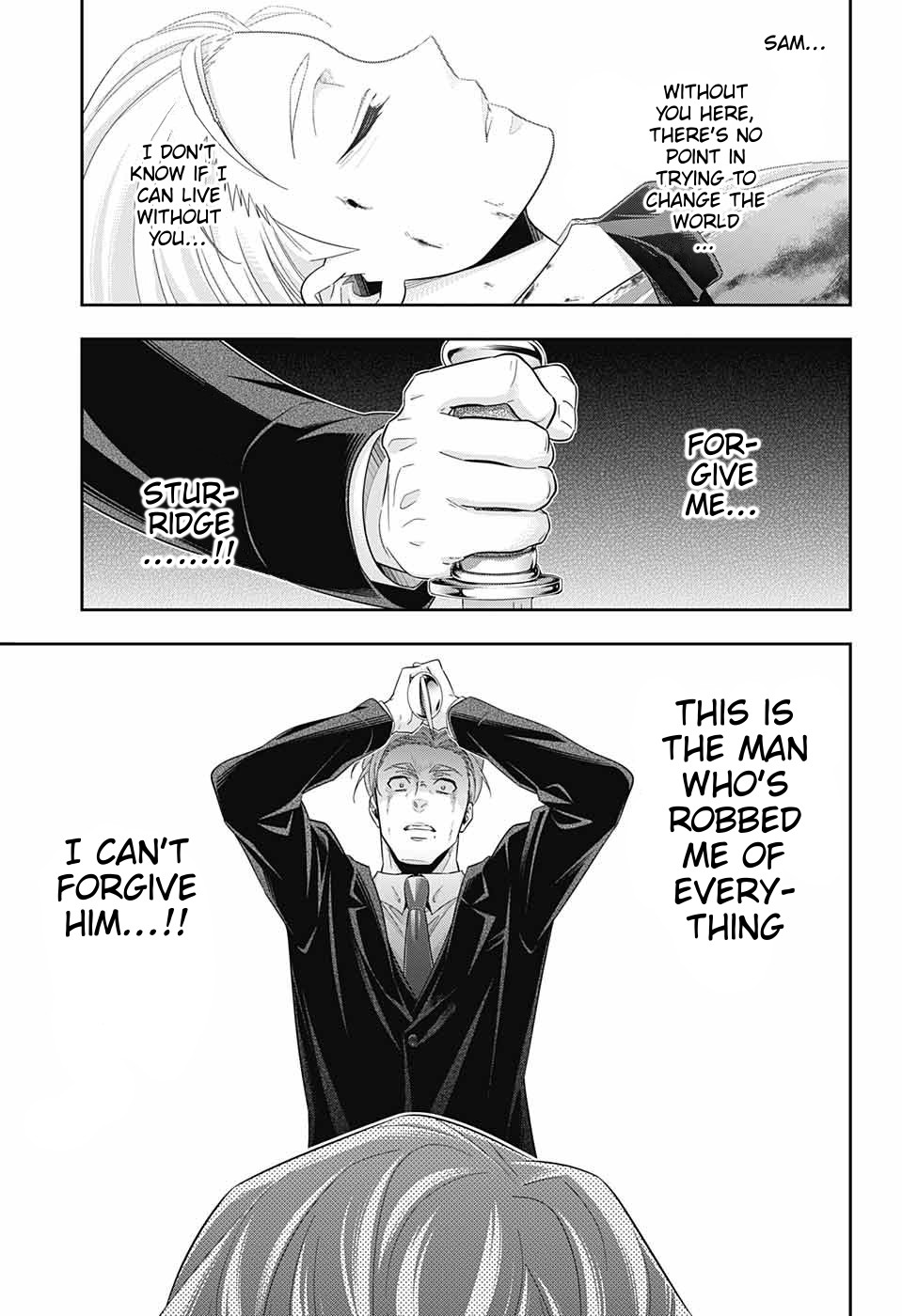 Yukoku no Moriarty Chapter 38 page 10 - Chapter 38: The White Knight of London Act 4