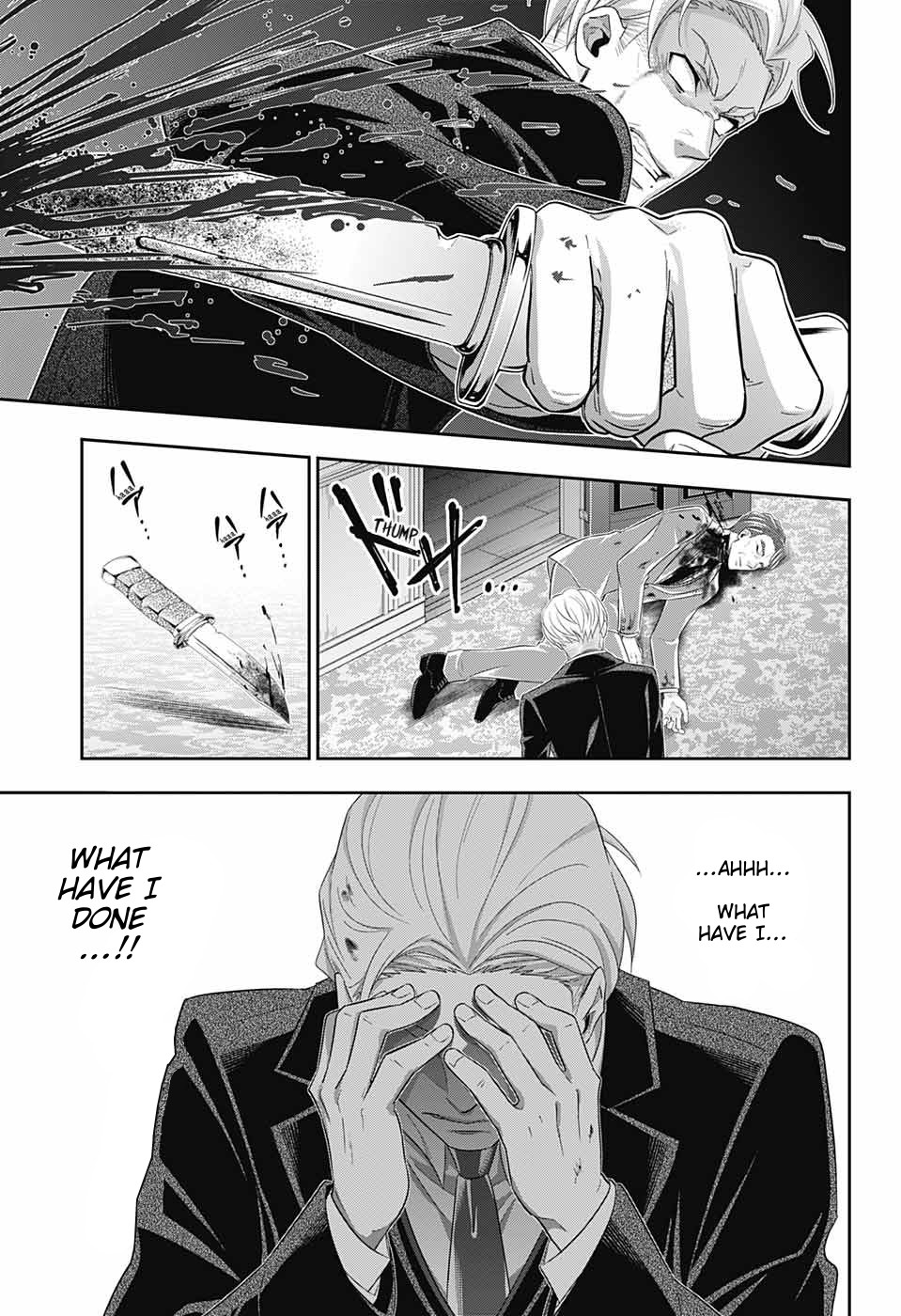 Yukoku no Moriarty Chapter 38 page 14 - Chapter 38: The White Knight of London Act 4