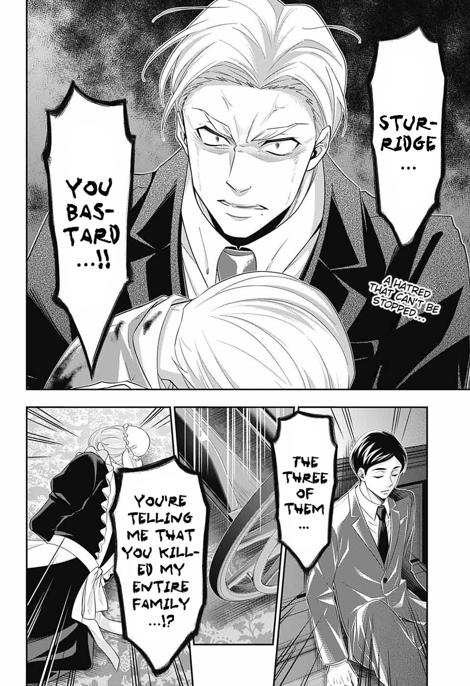 Yukoku no Moriarty Chapter 38 page 3 - Chapter 38: The White Knight of London Act 4