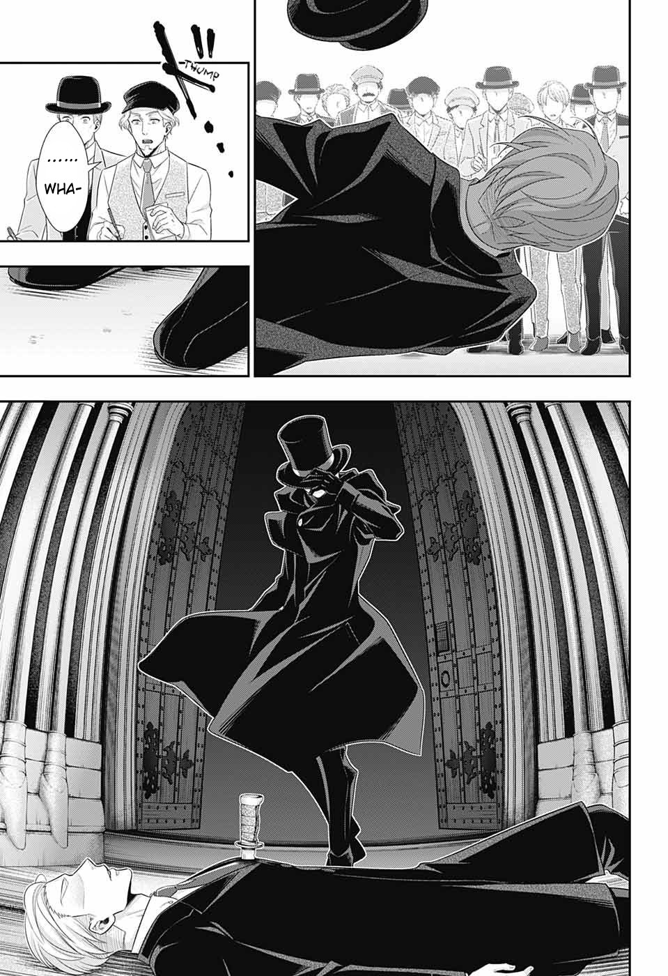Yukoku no Moriarty Chapter 38 page 32 - Chapter 38: The White Knight of London Act 4