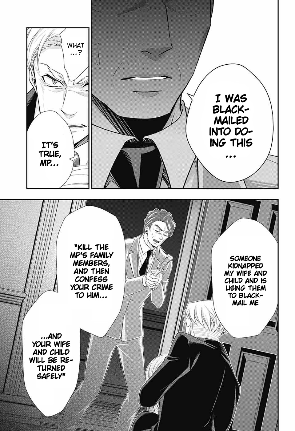 Yukoku no Moriarty Chapter 38 page 6 - Chapter 38: The White Knight of London Act 4