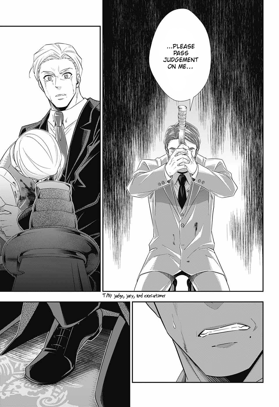 Yukoku no Moriarty Chapter 38 page 8 - Chapter 38: The White Knight of London Act 4