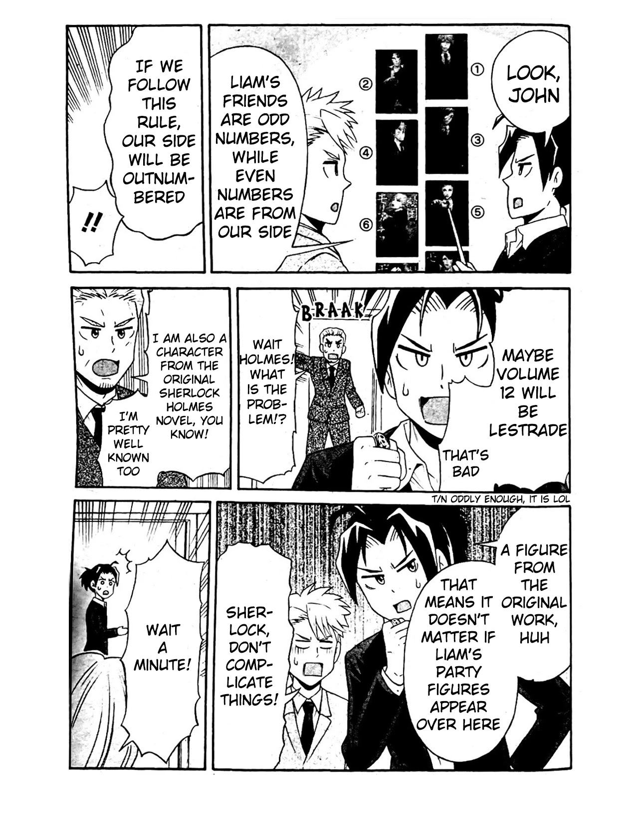 Yukoku no Moriarty Chapter 39.5 page 5 - Chapter 39.5: Extra & Missing Omakes