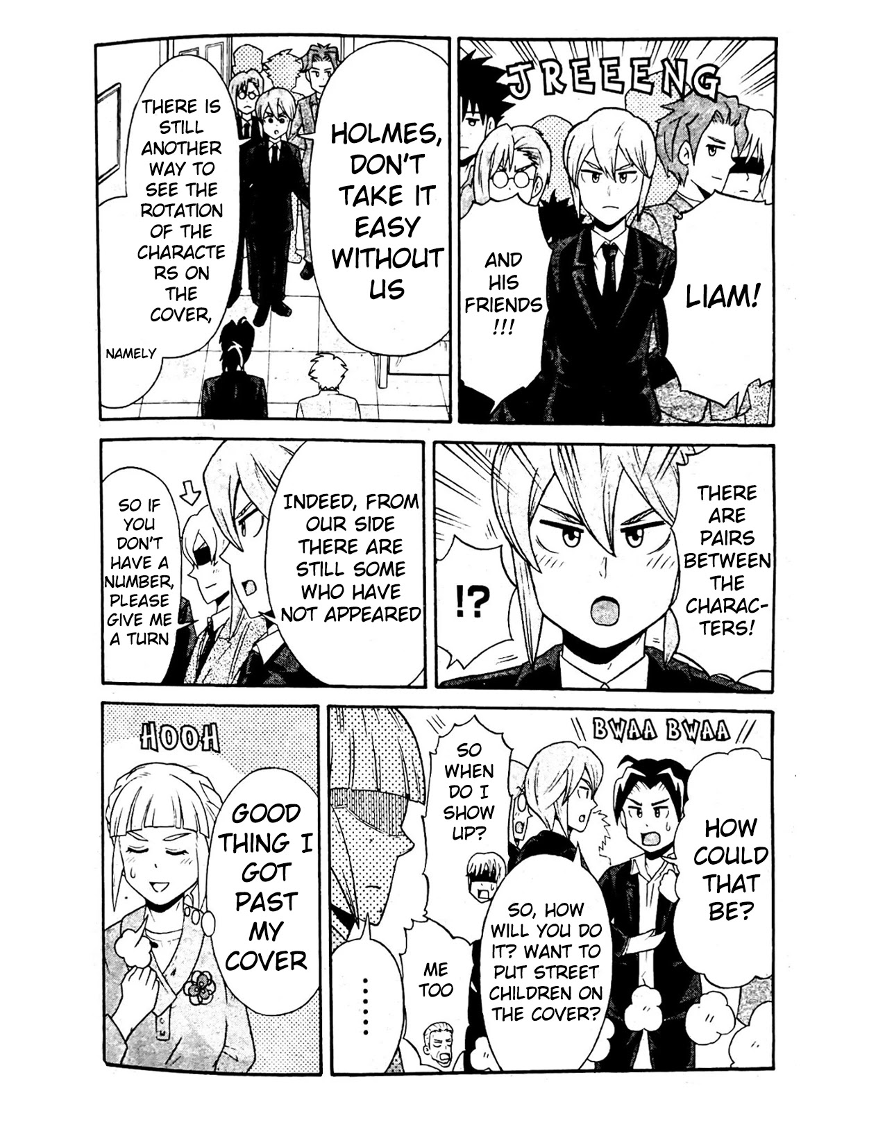 Yukoku no Moriarty Chapter 39.5 page 6 - Chapter 39.5: Extra & Missing Omakes