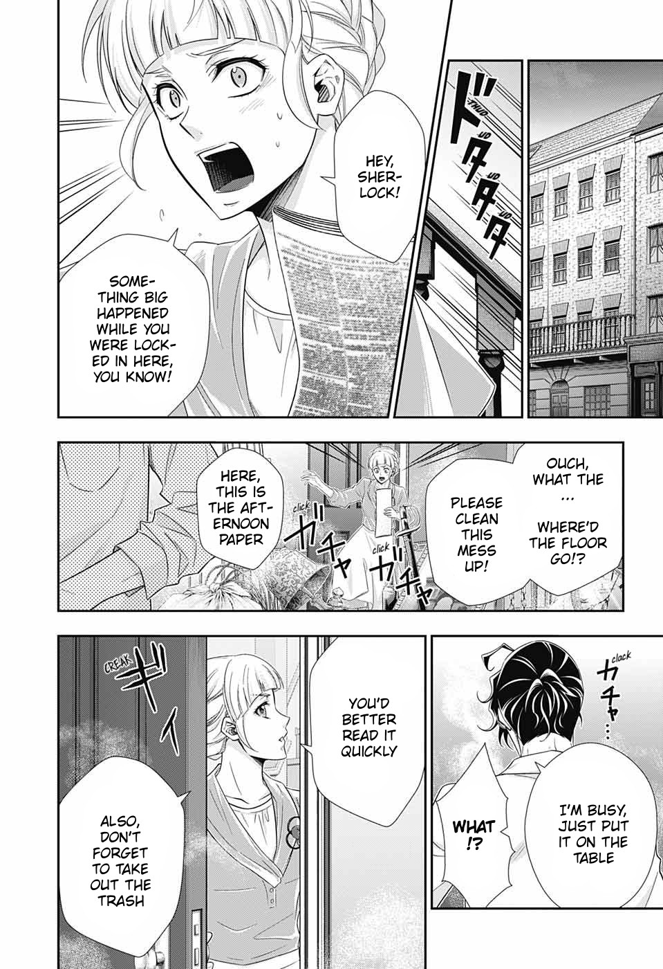 Yukoku no Moriarty Chapter 39 page 13 - Chapter 39: The Dark Night of London