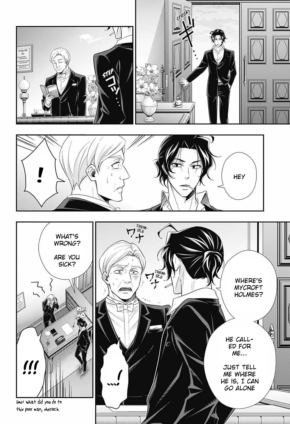 Yukoku no Moriarty Chapter 39 page 19 - Chapter 39: The Dark Night of London