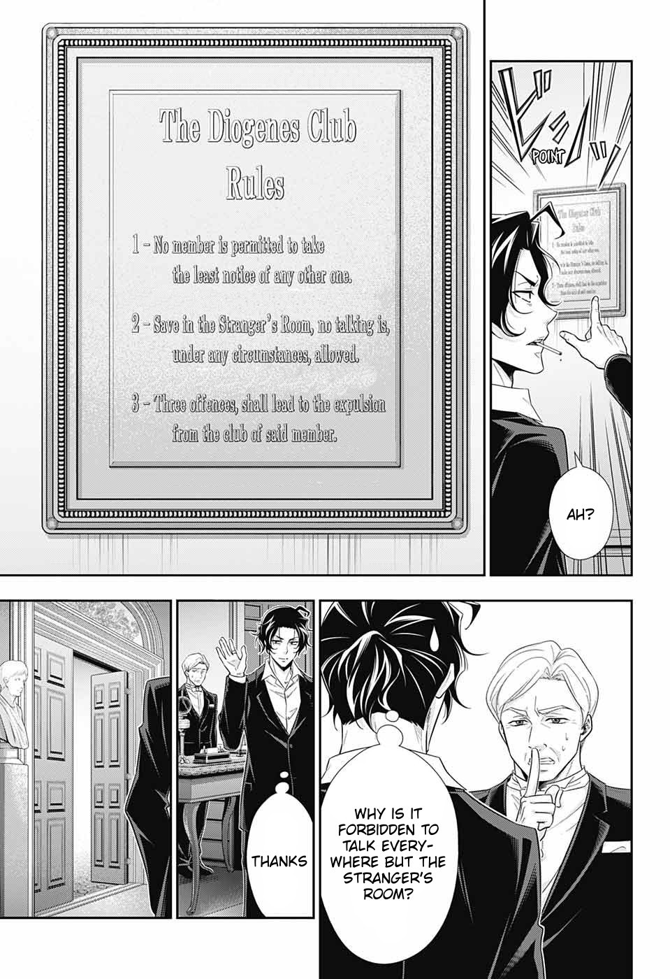 Yukoku no Moriarty Chapter 39 page 20 - Chapter 39: The Dark Night of London