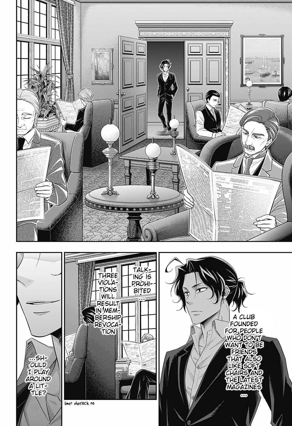 Yukoku no Moriarty Chapter 39 page 21 - Chapter 39: The Dark Night of London