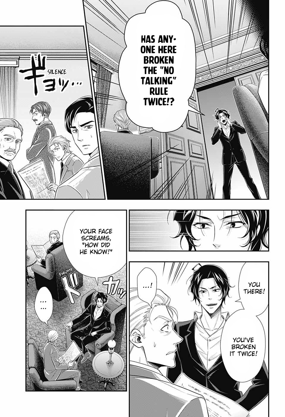 Yukoku no Moriarty Chapter 39 page 22 - Chapter 39: The Dark Night of London