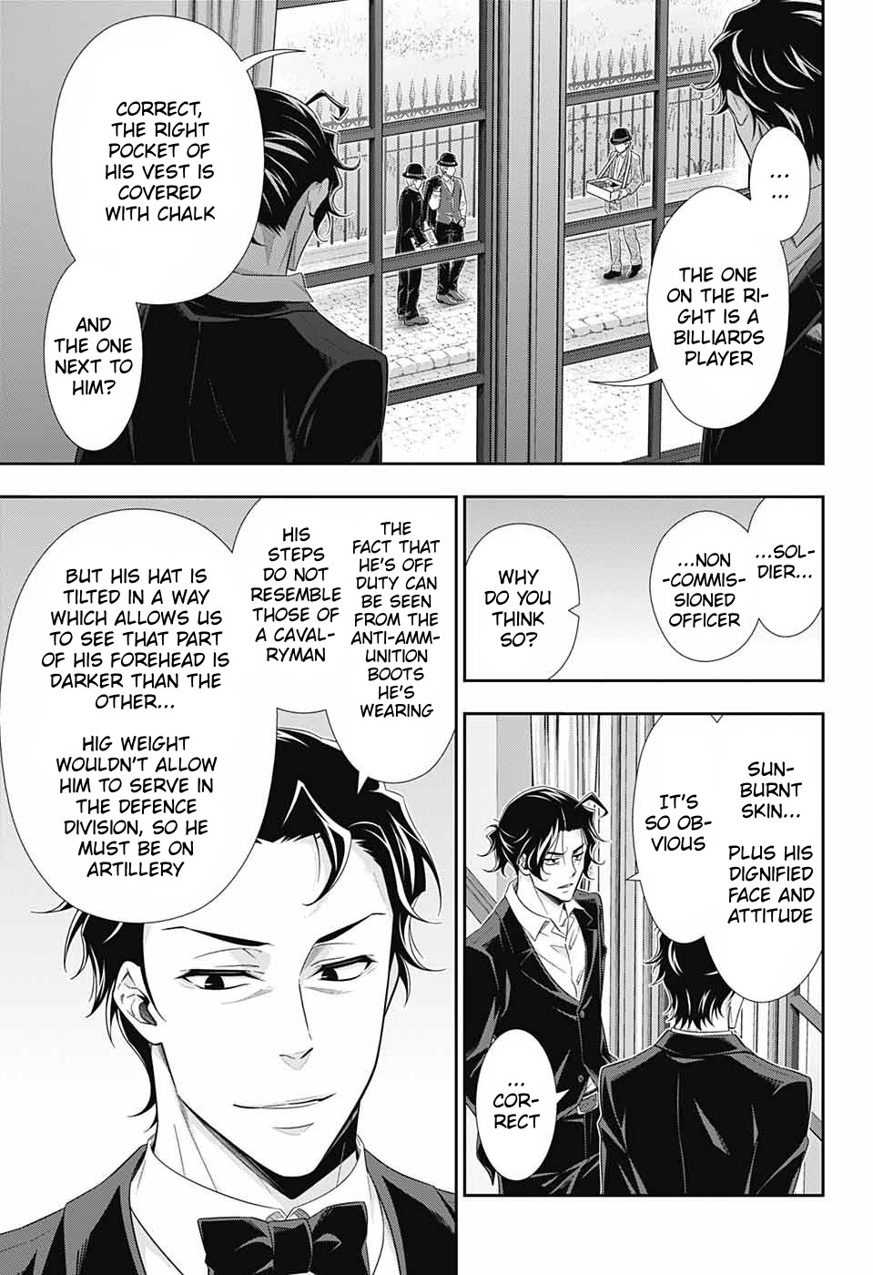 Yukoku no Moriarty Chapter 39 page 26 - Chapter 39: The Dark Night of London