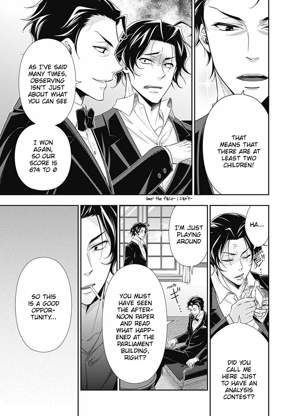 Yukoku no Moriarty Chapter 39 page 28 - Chapter 39: The Dark Night of London