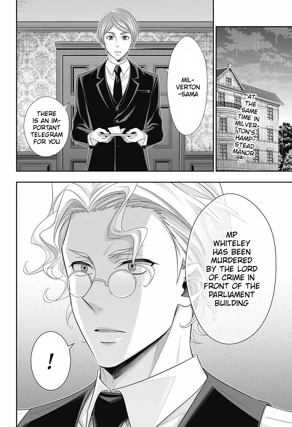 Yukoku no Moriarty Chapter 39 page 3 - Chapter 39: The Dark Night of London
