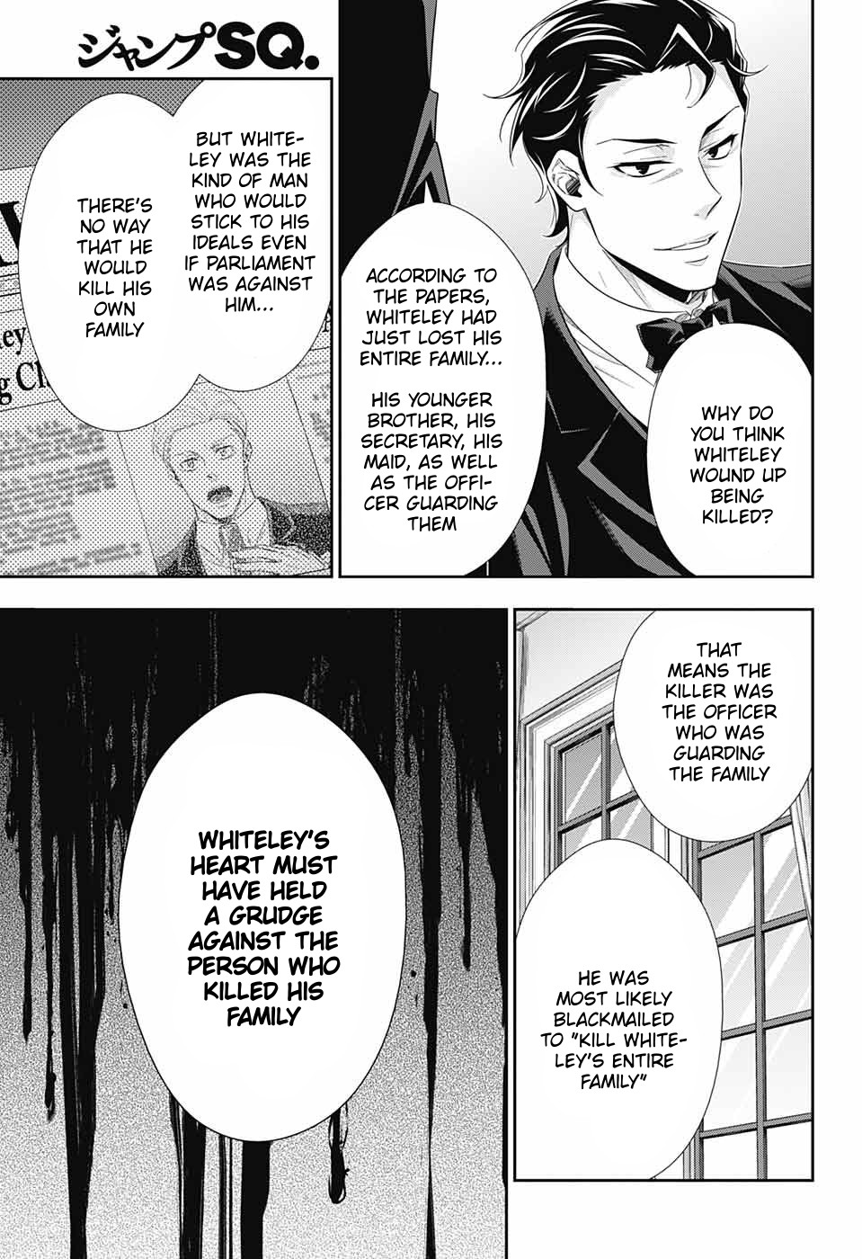 Yukoku no Moriarty Chapter 39 page 34 - Chapter 39: The Dark Night of London