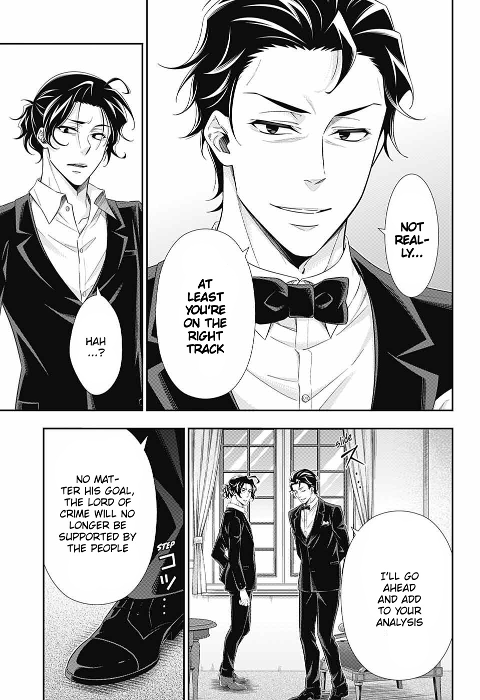 Yukoku no Moriarty Chapter 39 page 36 - Chapter 39: The Dark Night of London