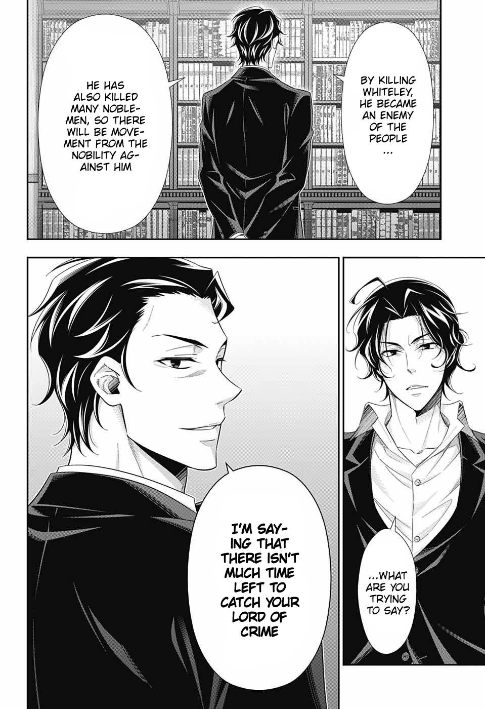 Yukoku no Moriarty Chapter 39 page 37 - Chapter 39: The Dark Night of London