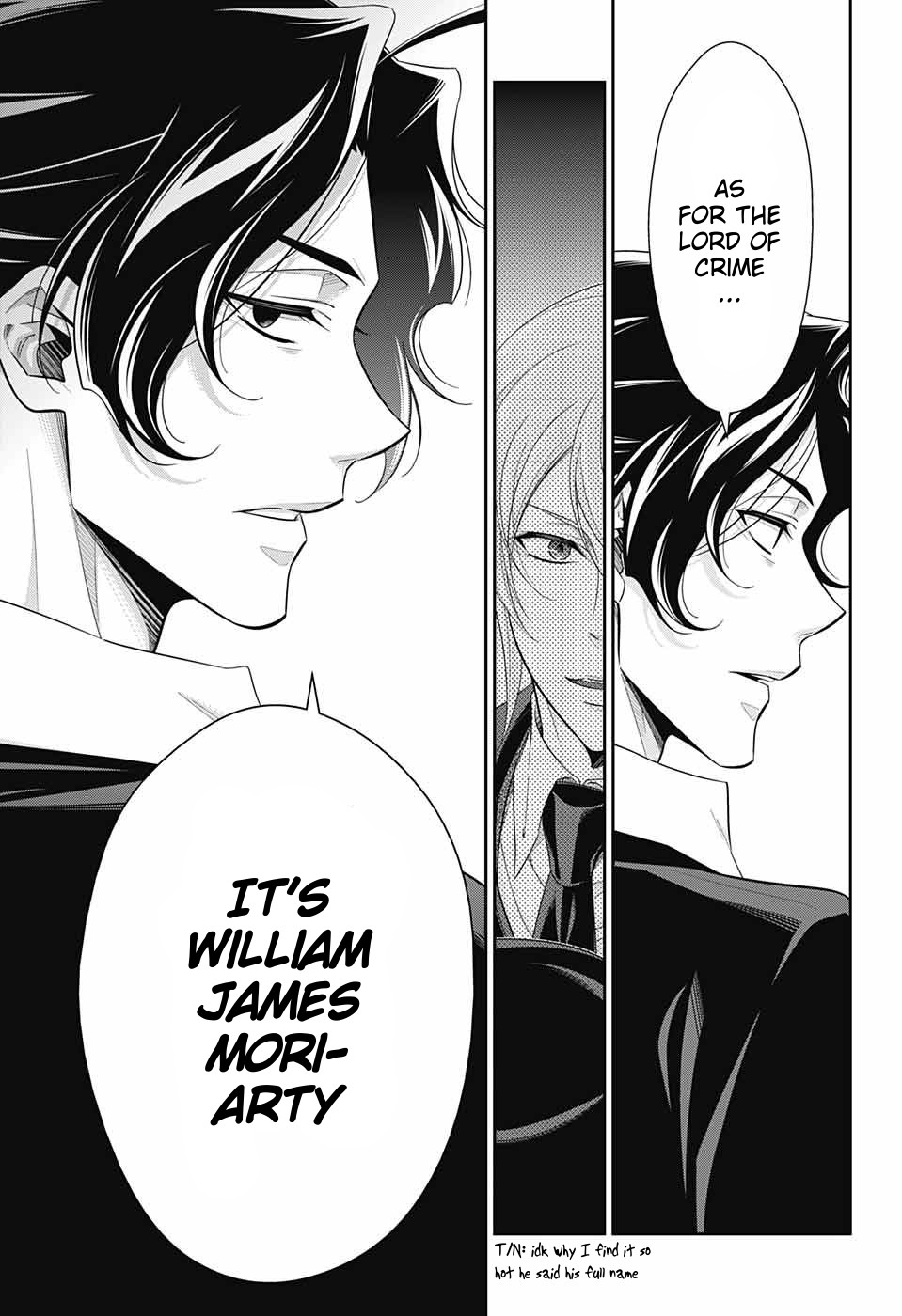 Yukoku no Moriarty Chapter 39 page 40 - Chapter 39: The Dark Night of London