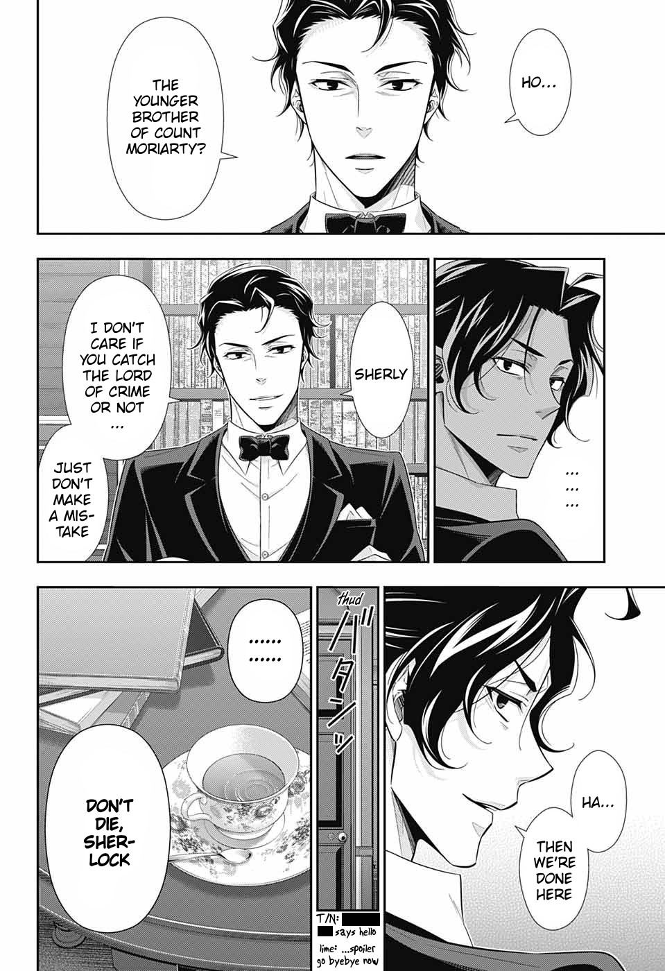 Yukoku no Moriarty Chapter 39 page 41 - Chapter 39: The Dark Night of London