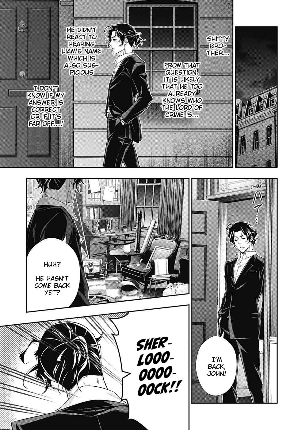 Yukoku no Moriarty Chapter 39 page 42 - Chapter 39: The Dark Night of London