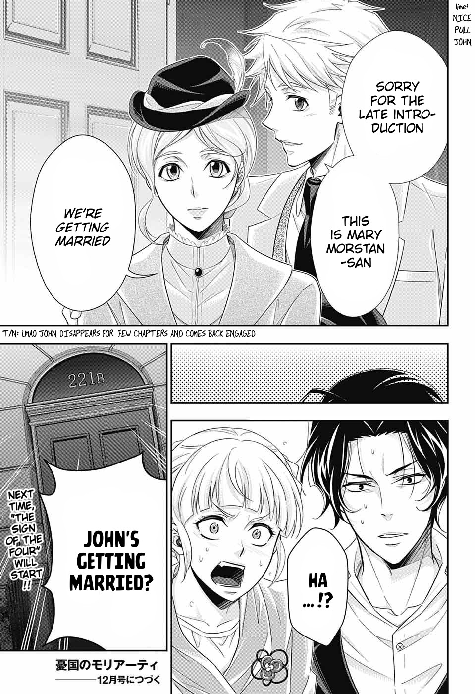 Yukoku no Moriarty Chapter 39 page 46 - Chapter 39: The Dark Night of London