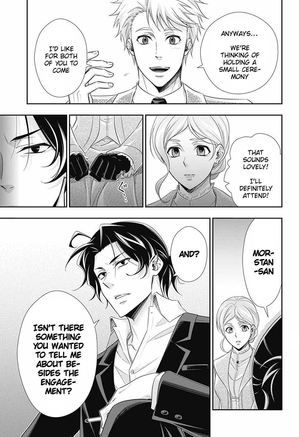 Yukoku no Moriarty Chapter 40 page 12 - Chapter 40: The Sign of Mary Act 1