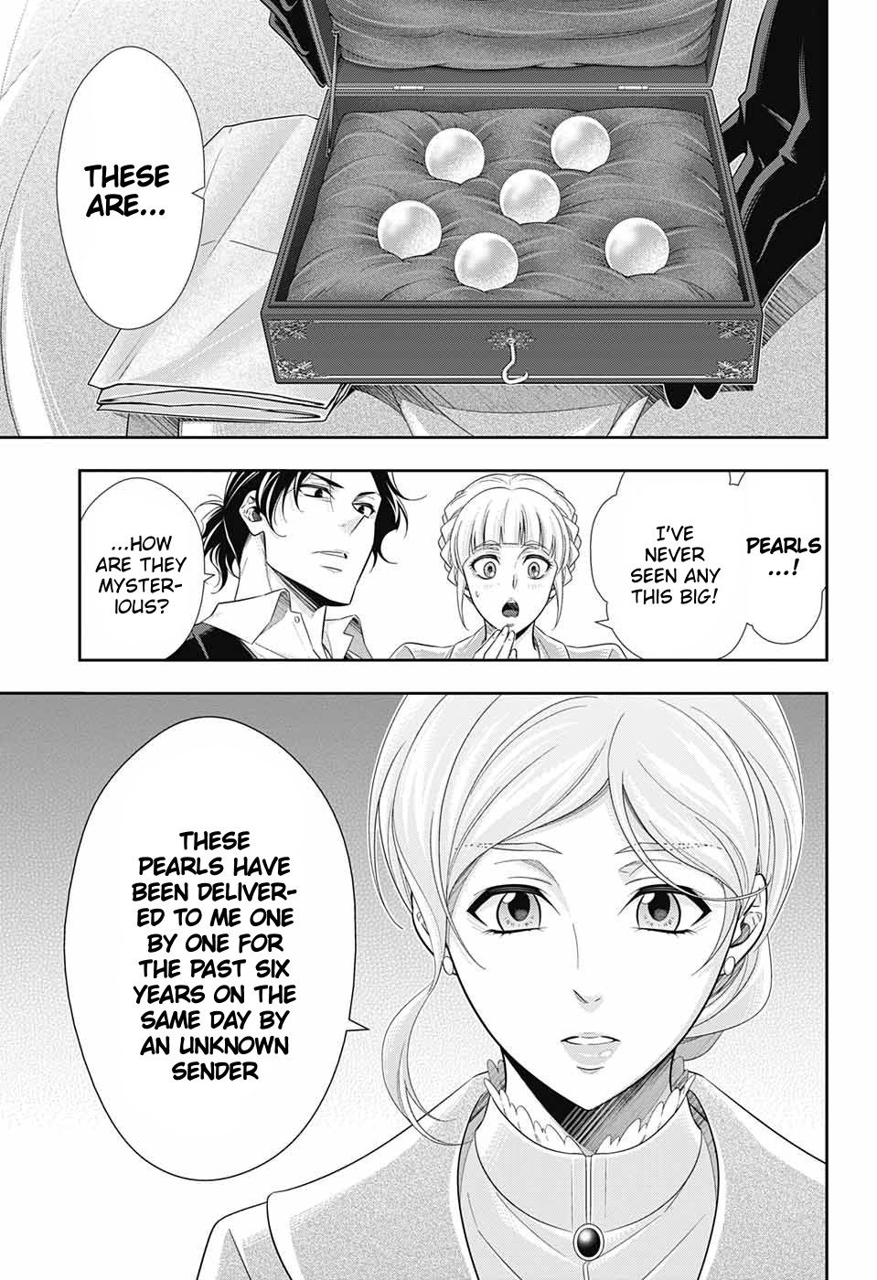 Yukoku no Moriarty Chapter 40 page 16 - Chapter 40: The Sign of Mary Act 1