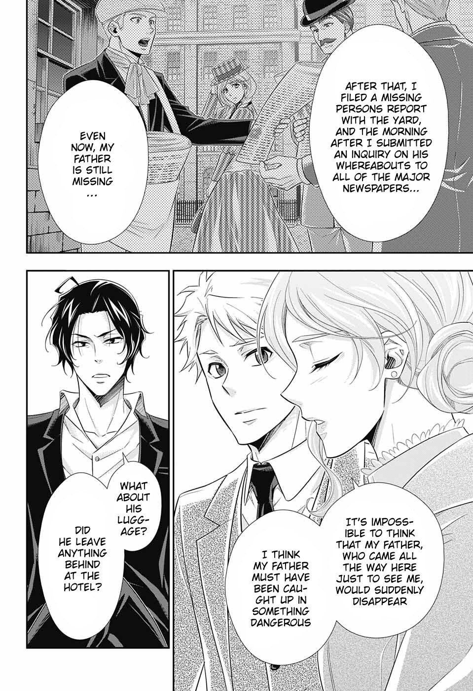 Yukoku no Moriarty Chapter 40 page 19 - Chapter 40: The Sign of Mary Act 1