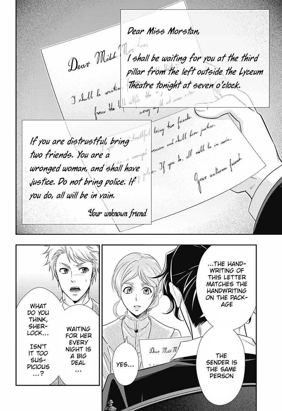 Yukoku no Moriarty Chapter 40 page 25 - Chapter 40: The Sign of Mary Act 1