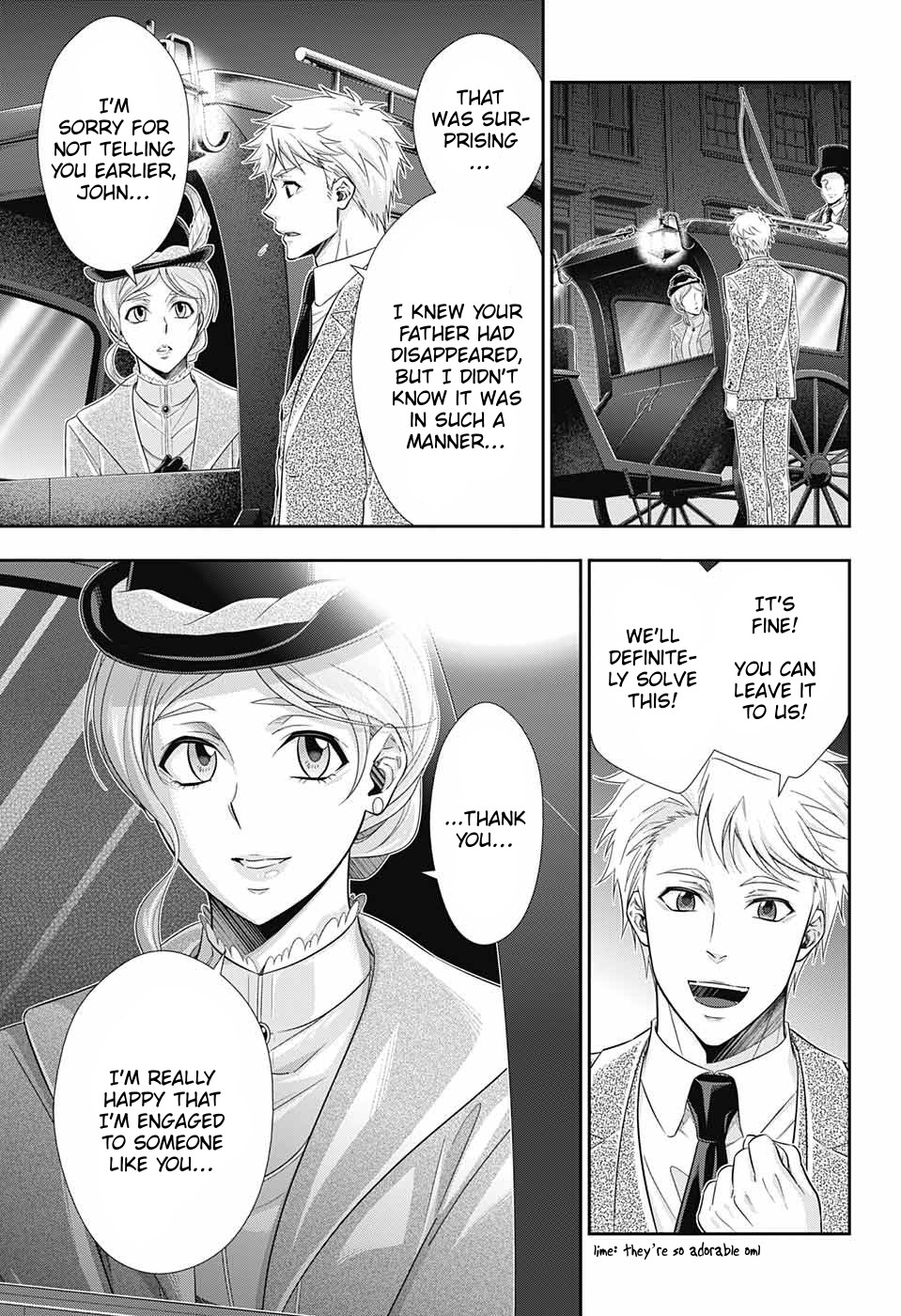 Yukoku no Moriarty Chapter 40 page 28 - Chapter 40: The Sign of Mary Act 1