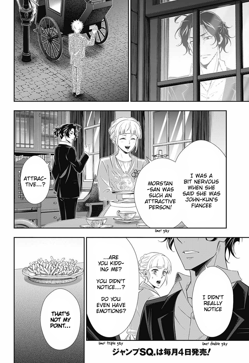 Yukoku no Moriarty Chapter 40 page 29 - Chapter 40: The Sign of Mary Act 1