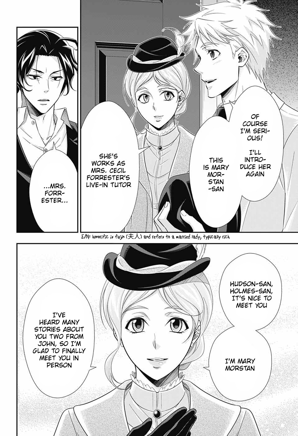Yukoku no Moriarty Chapter 40 page 3 - Chapter 40: The Sign of Mary Act 1