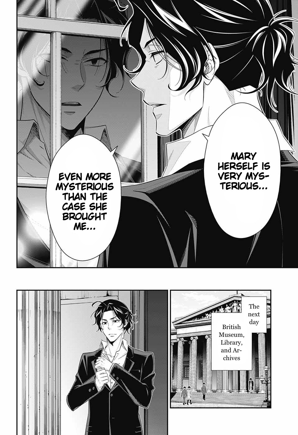 Yukoku no Moriarty Chapter 40 page 31 - Chapter 40: The Sign of Mary Act 1