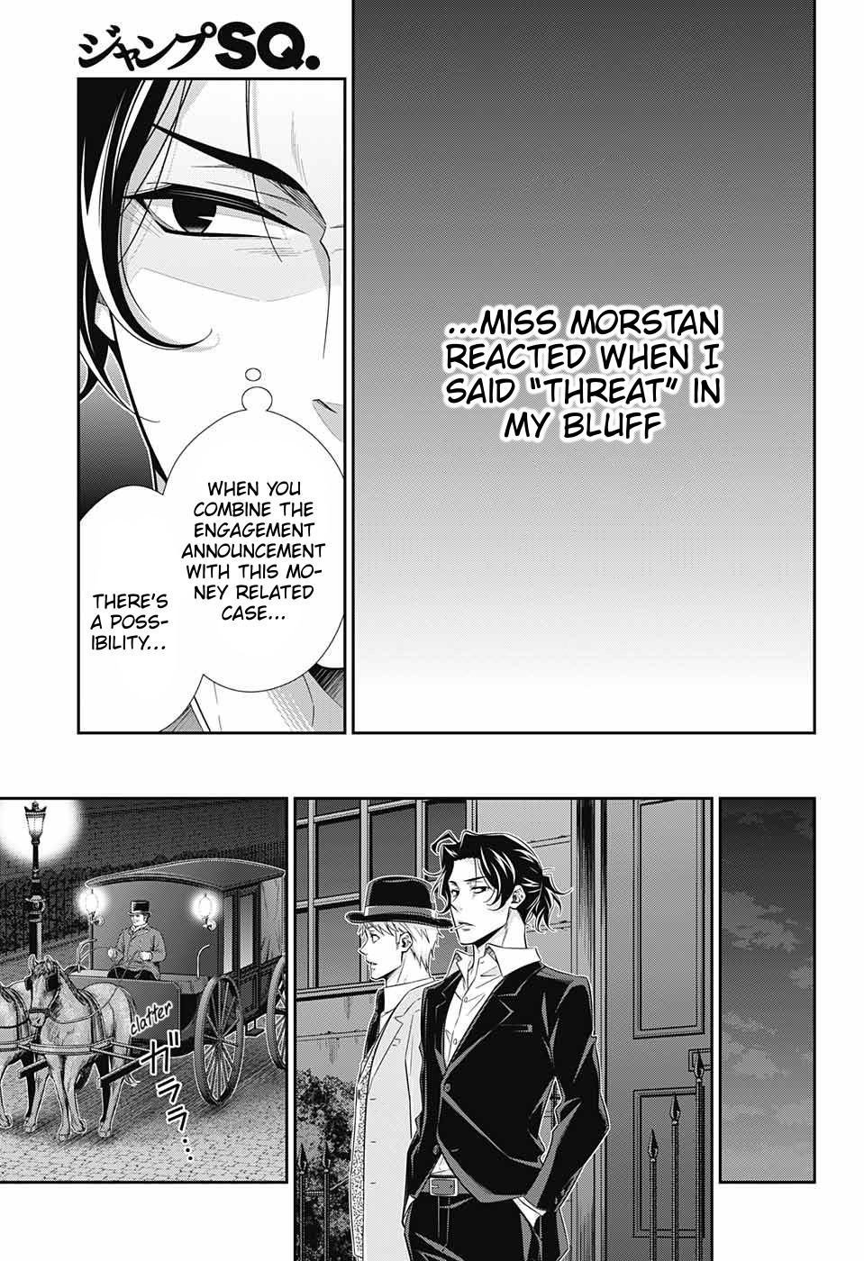 Yukoku no Moriarty Chapter 40 page 34 - Chapter 40: The Sign of Mary Act 1