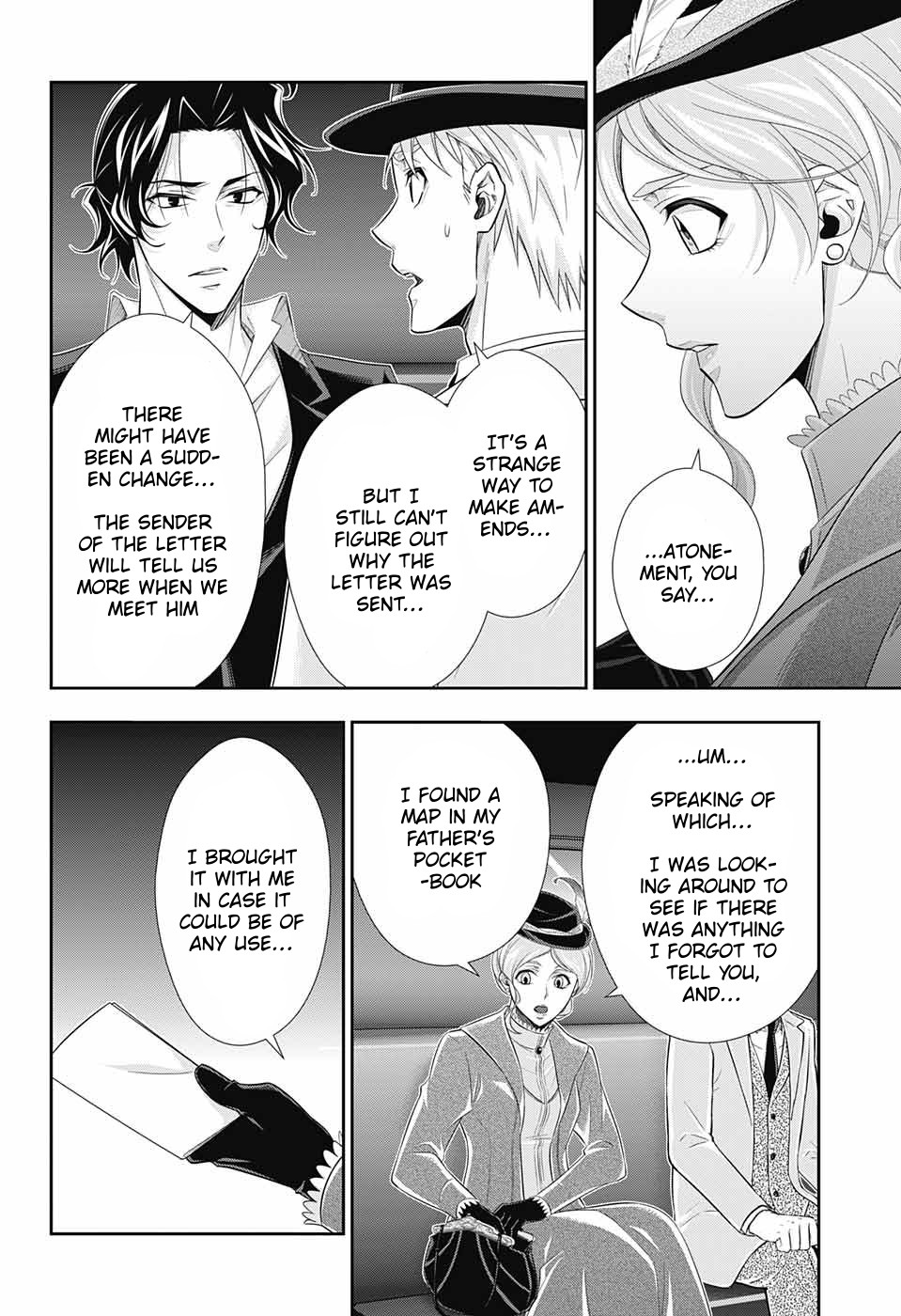 Yukoku no Moriarty Chapter 40 page 37 - Chapter 40: The Sign of Mary Act 1