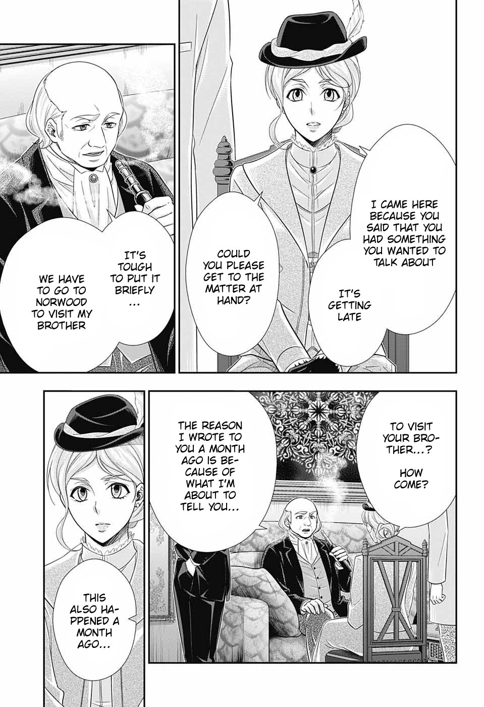 Yukoku no Moriarty Chapter 40 page 44 - Chapter 40: The Sign of Mary Act 1